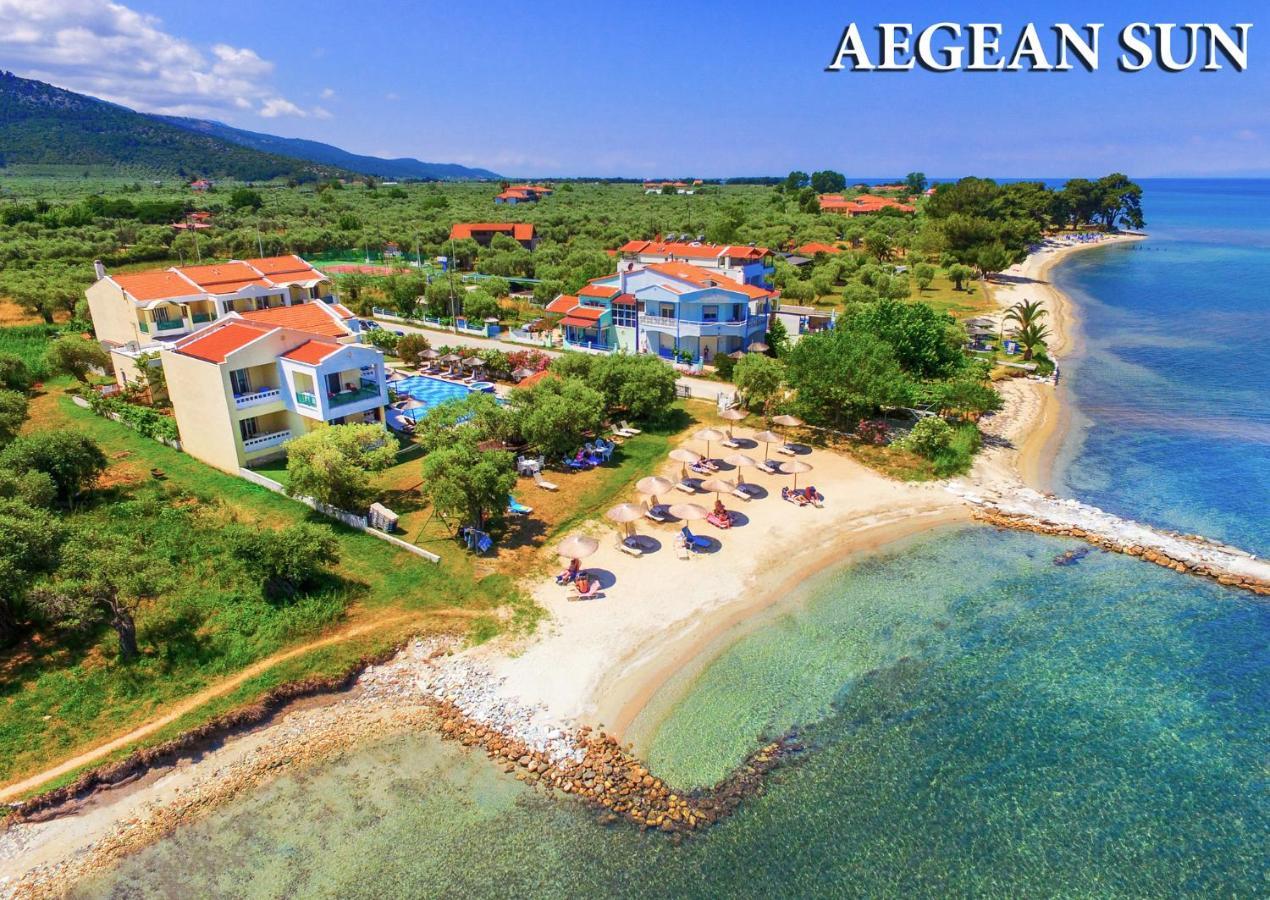 Aegean Sun Apartments Skala Rachoni  Luaran gambar
