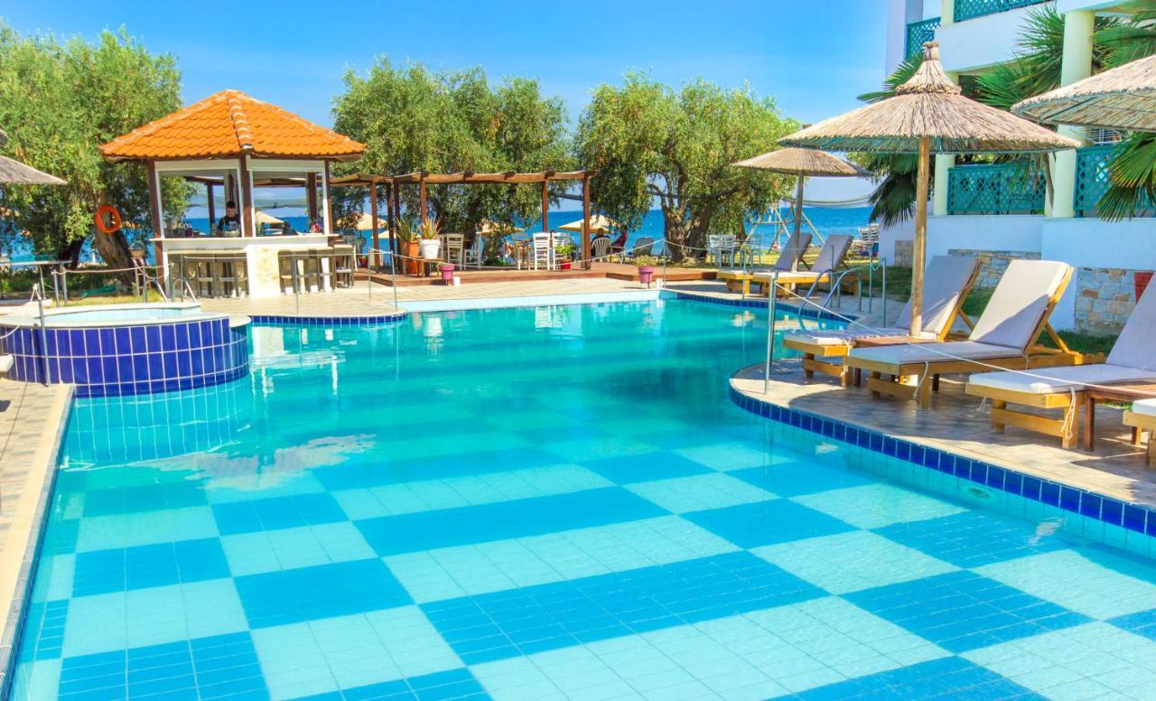 Aegean Sun Apartments Skala Rachoni  Luaran gambar